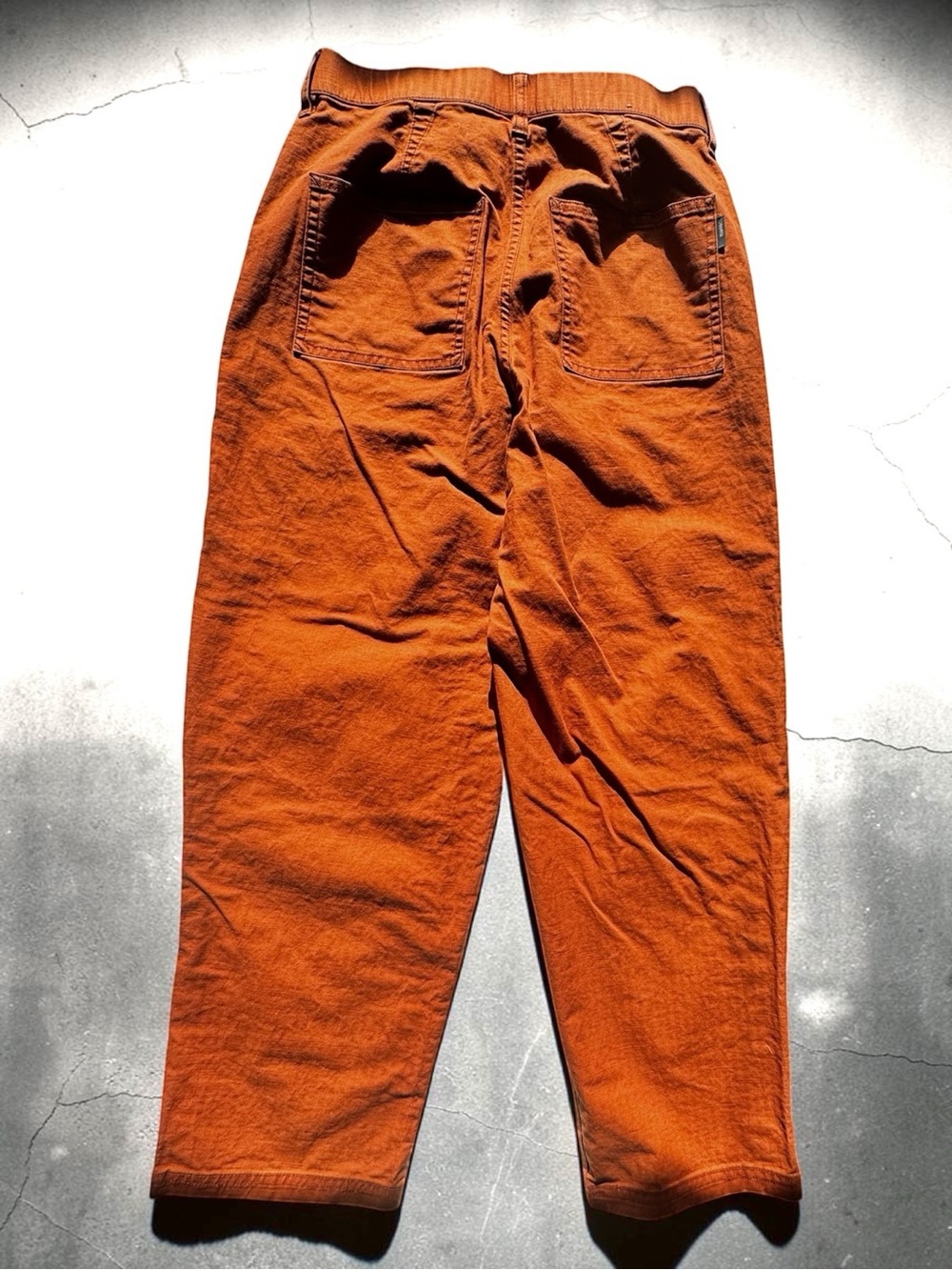 Toad&Co | Women’s | Rust Orange Utility Carpenter Pants | Size 8 - Picture 8 of 8